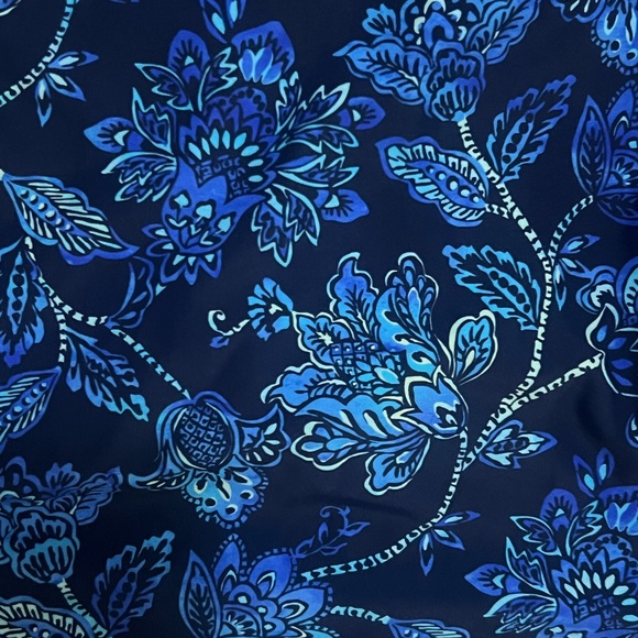 52) Lands' End Women's UPF 50  High Neck Tugless One Piece Swimsuit NWT sz XS - Picture 5 of 9